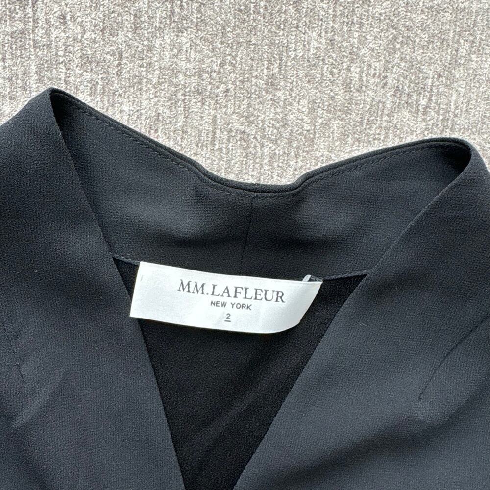 M.M.LaFleur Black Tory Midi Dress - Picture 4 of 7